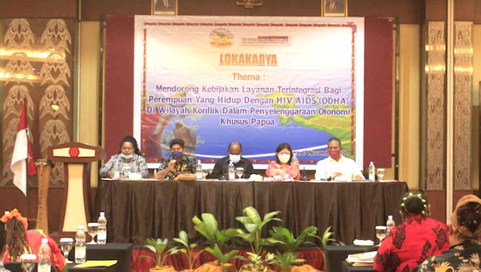 The national Commission for Women hold Jayapura conference