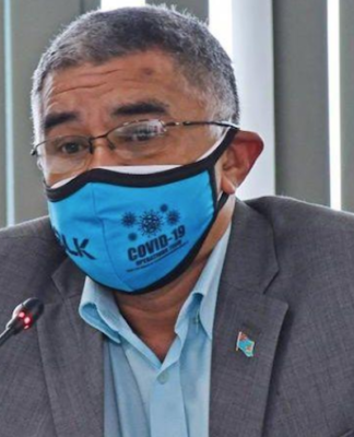 Fiji's Health Secretary Dr James Fong