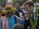 French President Emmanuel Macron in New Caledonia