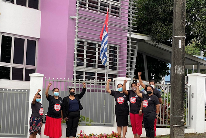Fiji Women’s Crisis Centre shows solidarity for West Papua