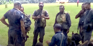 PNG police "gang busters"