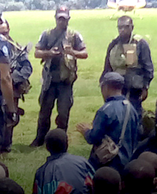 PNG police "gang busters"