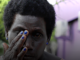 Beatings survivor Gathy Peter
