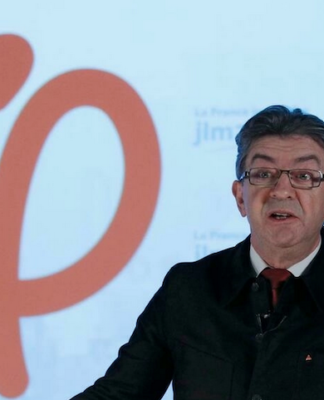 France Unbowed leader Jean-Luc Melenchon