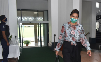 Opposition whip Lynda Tabuya