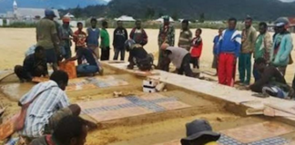 2014 Paniai massacre burial