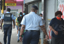Fiji police check covid-19 protocols