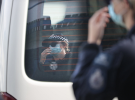 Australian Federal Police officers on peacekeeping duties in Honiara