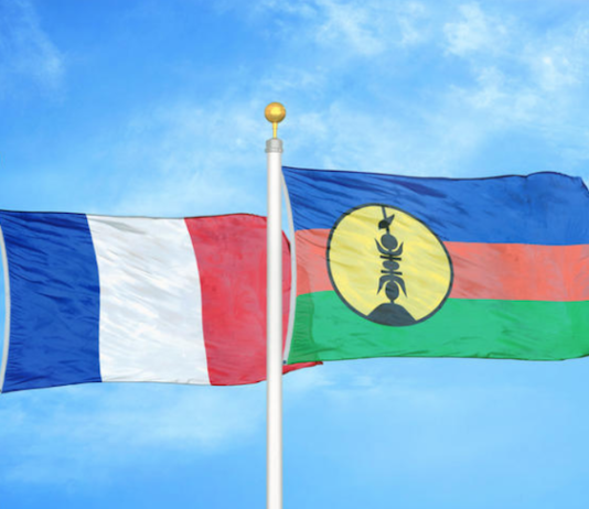 Rival flags for New Caledonia's future