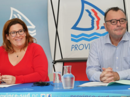 Southern province President Sonia Backes and Public Prosecutor Yves Dupas