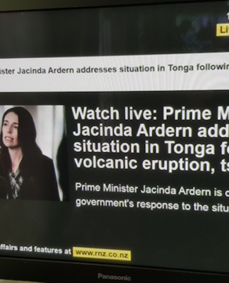 NZ Prime Minister Jacinda Ardern