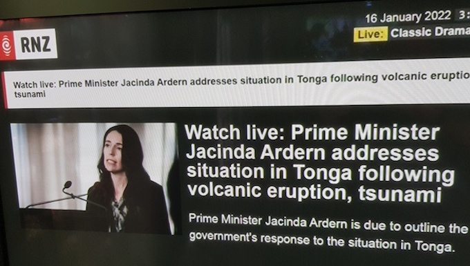 NZ Prime Minister Jacinda Ardern