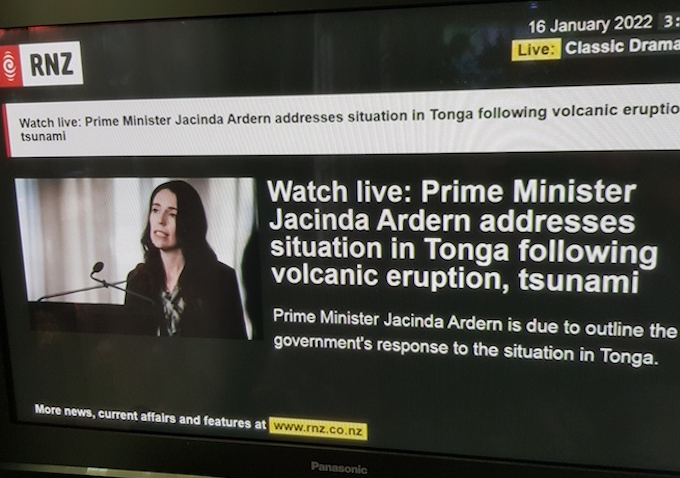 NZ Prime Minister Jacinda Ardern