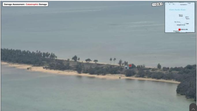 Atatā island, Tonga 18012022
