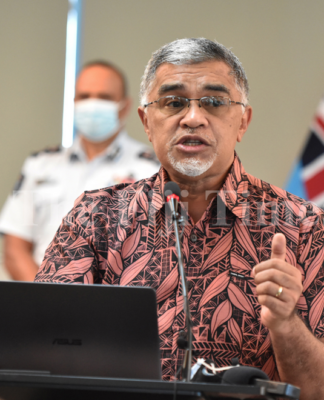 Fiji Health Secretary Dr James Fong