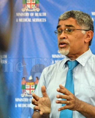 Fiji Health Secretary Dr James Fong