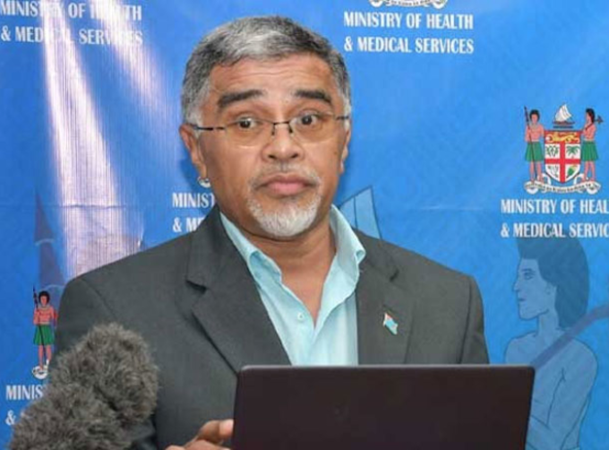 Fiji's Health Secretary Dr James Fong