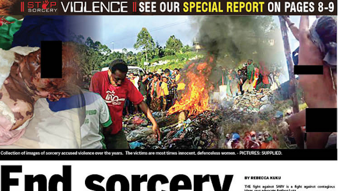 Front page report in the Post-Courier 120122