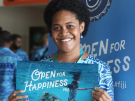 Fiji "open for happiness"