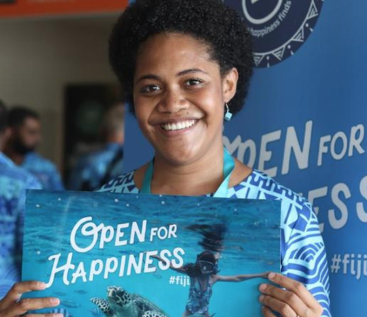Fiji "open for happiness"