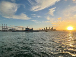HMNZS Aotearoa bound for Tonga