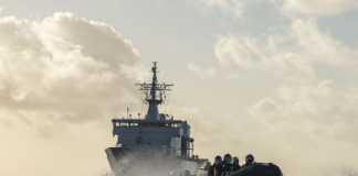 HMNZS Wellington deploys dive teams in Tonga