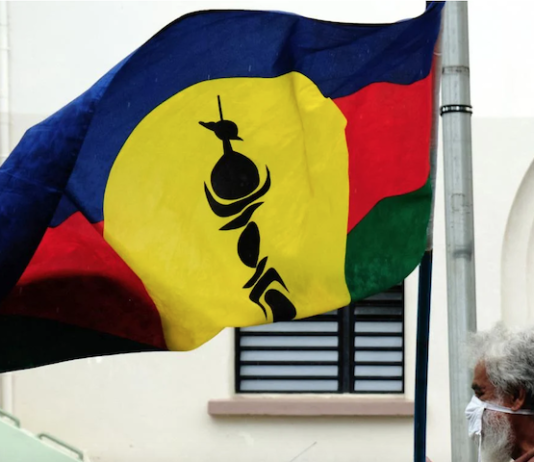 Kanak independence flag
