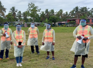 Awareness exercise for Fiji's Ministry of Lands and Mineral Resources (MLMR)