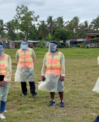 Awareness exercise for Fiji's Ministry of Lands and Mineral Resources (MLMR)