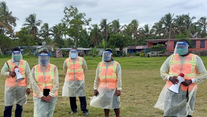 Awareness exercise for Fiji's Ministry of Lands and Mineral Resources (MLMR)