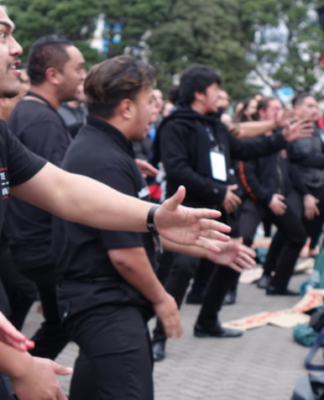 Global Papuan student body condemns Jakarta’s disruption of study funds Kapa haka for Papuans