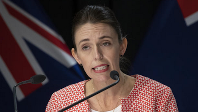 NZ Prime Minister Jacinda Ardern
