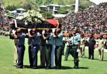 PNG Grand Chief Sir Michael Somare's state funeral in 2021