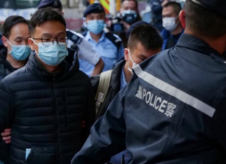 Hong Kong police arrest Stand First editors