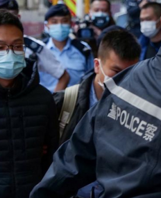 Hong Kong police arrest Stand First editors