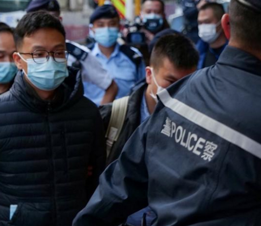 Hong Kong police arrest Stand First editors