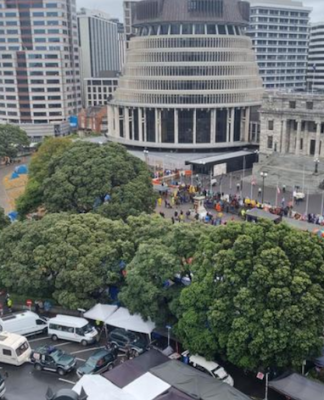 The Parliament protest camp