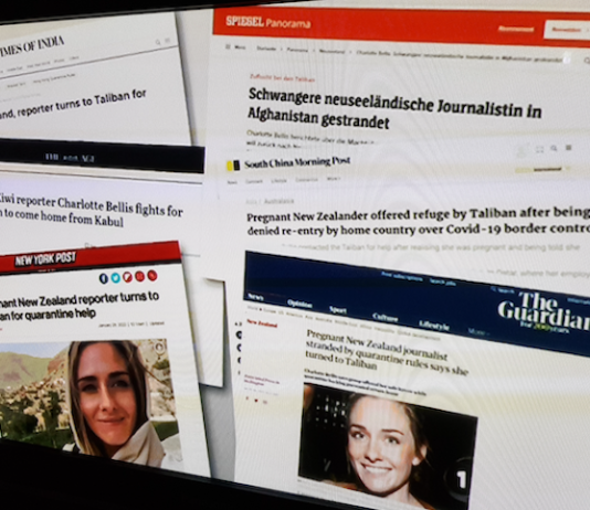 Media coverage of pregnant NZ journalist Charlotte Bellis' plight