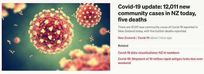 Five covid deaths today - the highest death toll in one day since the pandemic began.