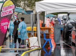 Testing for covid-19 in Wellington in February 2021