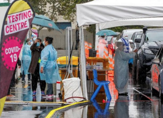 Testing for covid-19 in Wellington in February 2021