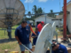 Covering Tonga’s volcano eruption – without communications Digicel Tonga’s technical team working on satellite link equipment