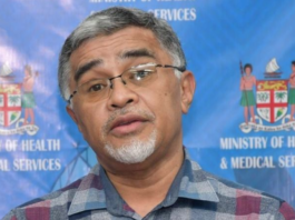 Fiji's Health Secretary Dr James Fong