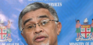 Fiji's Health Secretary Dr James Fong