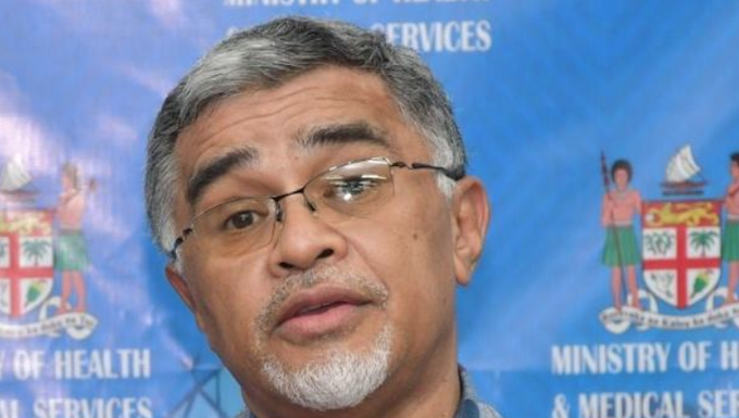 Fiji's Health Secretary Dr James Fong