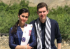 Muzhgan Samarqandi and her husband Daniel Kleinsman