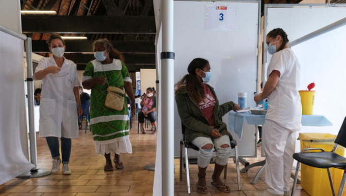 Covid-19 vaccinations in Noumea