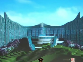 An artists impression of the new Indonesian capital Nusantara