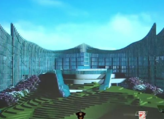 An artists impression of the new Indonesian capital Nusantara