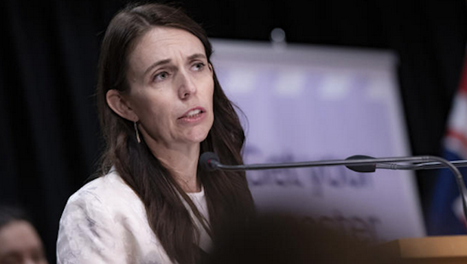 NZ Prime Minister Jacinda Ardern